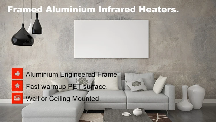 Bathroom Room Heater, 220v, 350w, Solar, Ceiling - detail 2