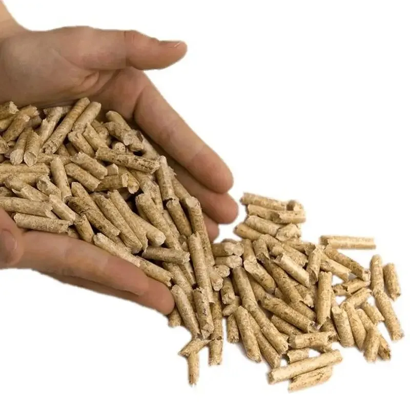 Biomass Pellets Fuel Pine Wood Pellets 6mm A1 Wood Pellets / Europe 8mm