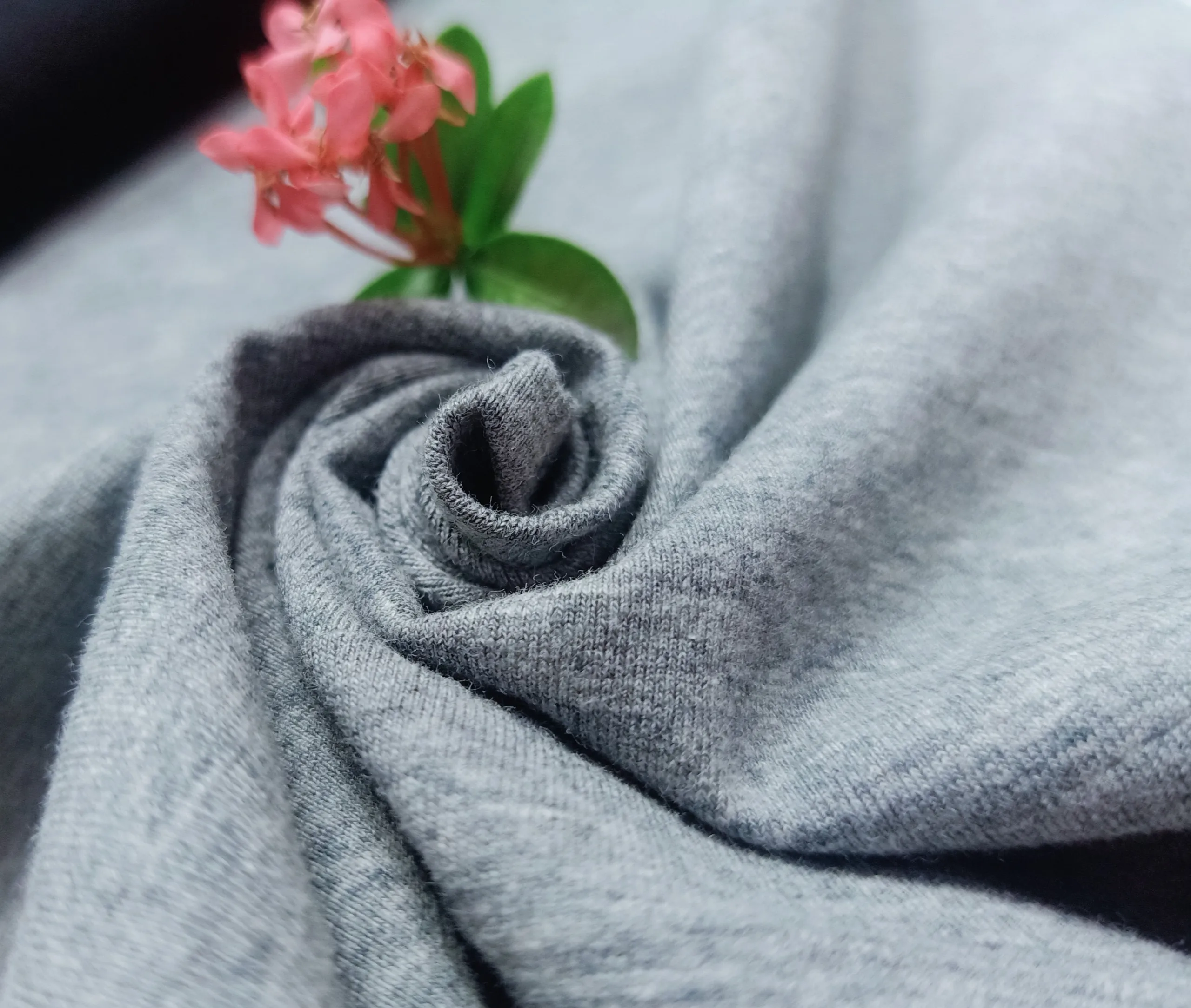 Sustainable Knit Custom Modern Style 95 Cotton 5 Spandex 70 Inch72 Inch 180gsm Single Jersey