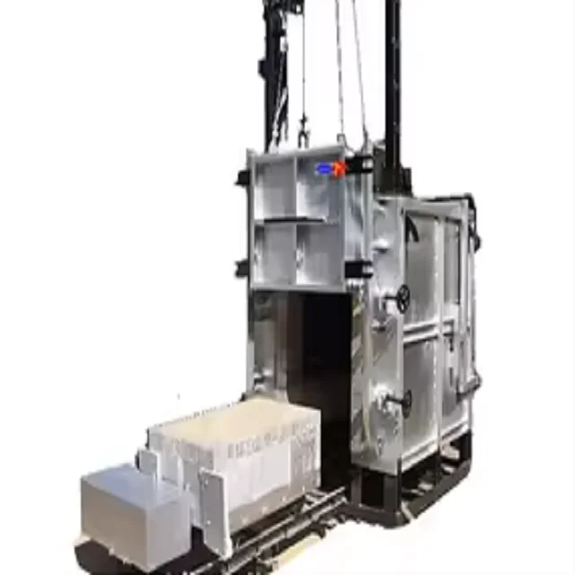 2 Ton Capacity Gas-Fired Quenching Furnace New Condition Industrial Bogie Hearth Blast Furnace for Metal Heat Treatment