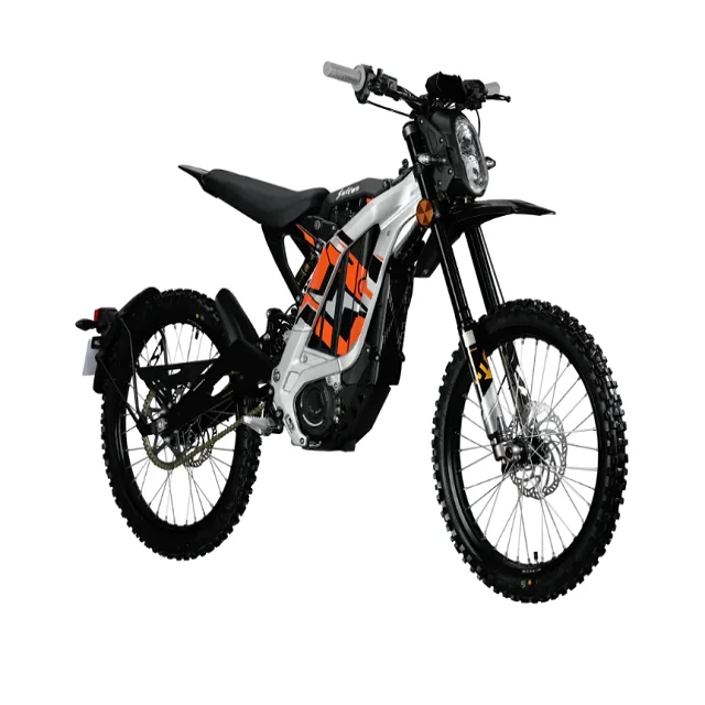 New Ebike 60v 6000w Mid Drive Off Road Electric Motorcycle 38ah Long