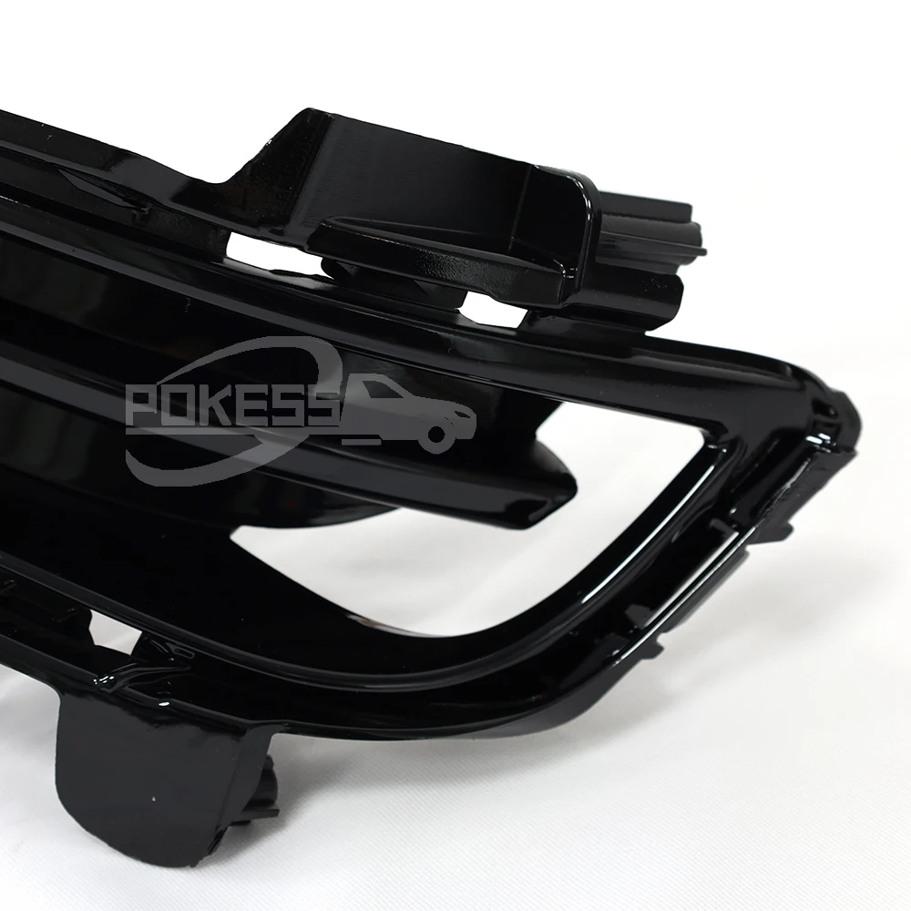 MB6B17K945CAA5UAW Glaze Front Bumper Lower Grille Smooth-surface Auto ... — 4