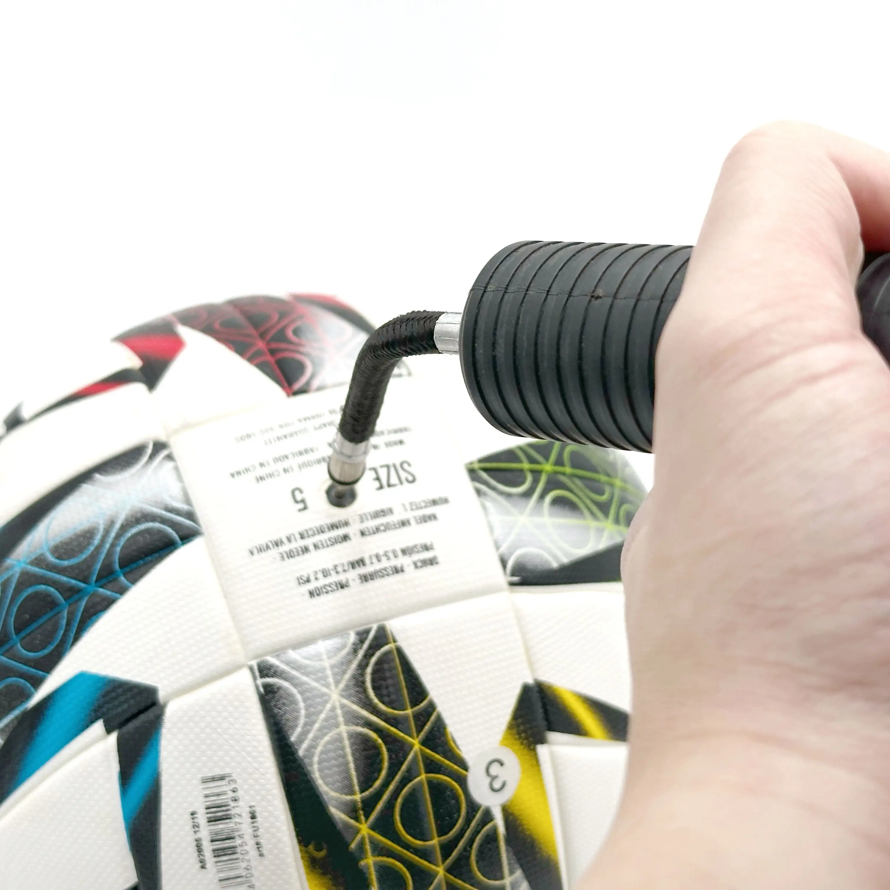 High Quality Ball Inflator Double Action Hand Pump With 3.5" Hose and an Inflating Needles