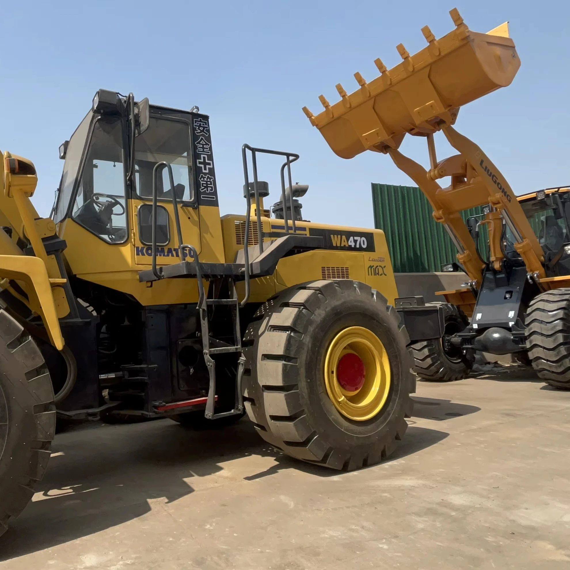 【KOMATSU WA470-3　1/50】 Komatsu WA 470-8 - UNIVERSAL HOBBIES