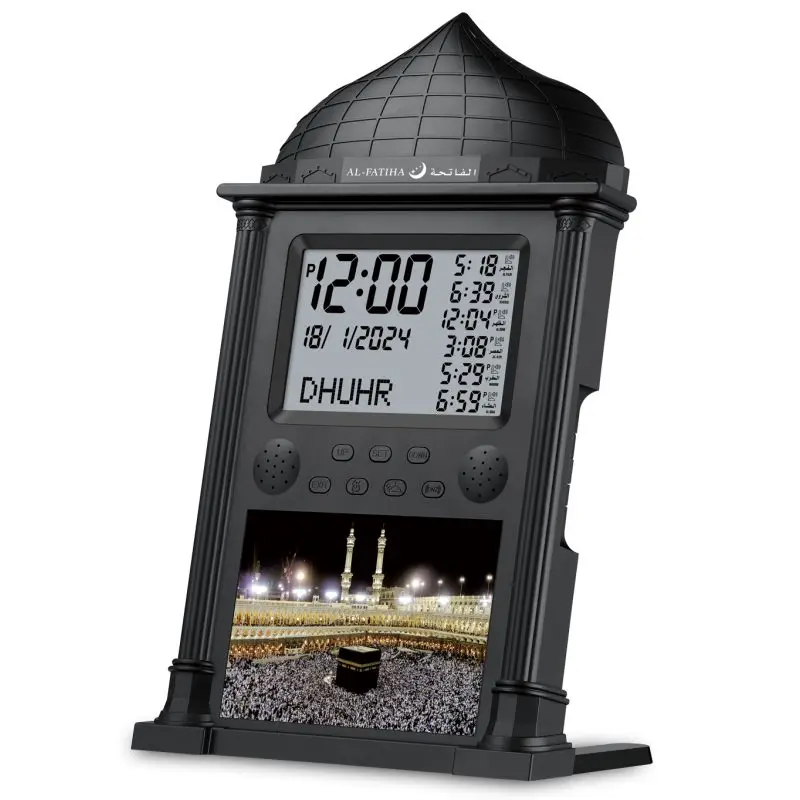 Namaz Clock Azan bluetooth Digital Led City Code Athan Islamic Digital Prayer Shia Azan Wall  Clock Islamic 16 Automatic Change