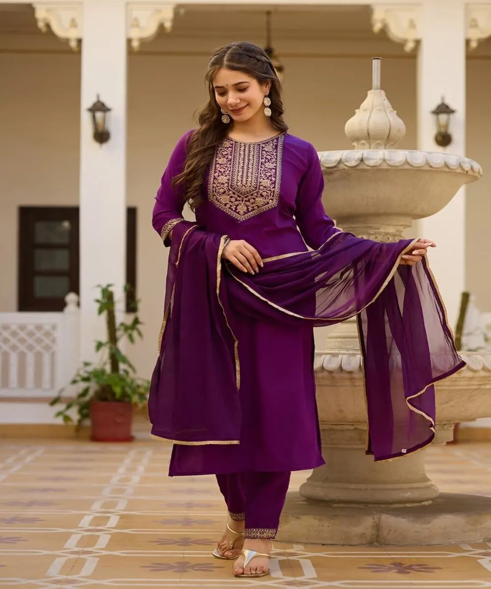 strapless open back dress Girls Corduroy Casual Frock PeterPan-Lilac Price in Pakistan main image 1