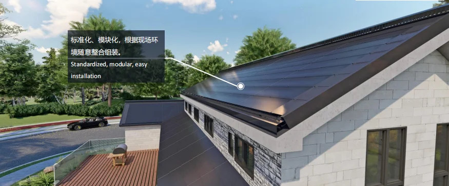 Bipv Roofing System Innovative Design Of Photovoltaic Technology And ...