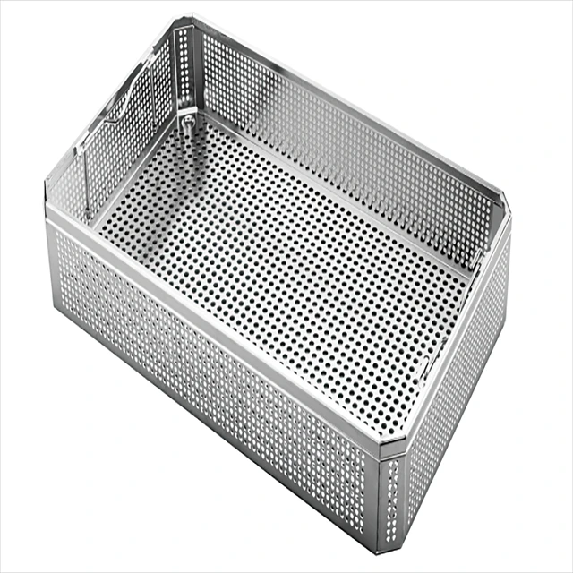 Surgical Instruments Stainless Steel Sterilization Container Box