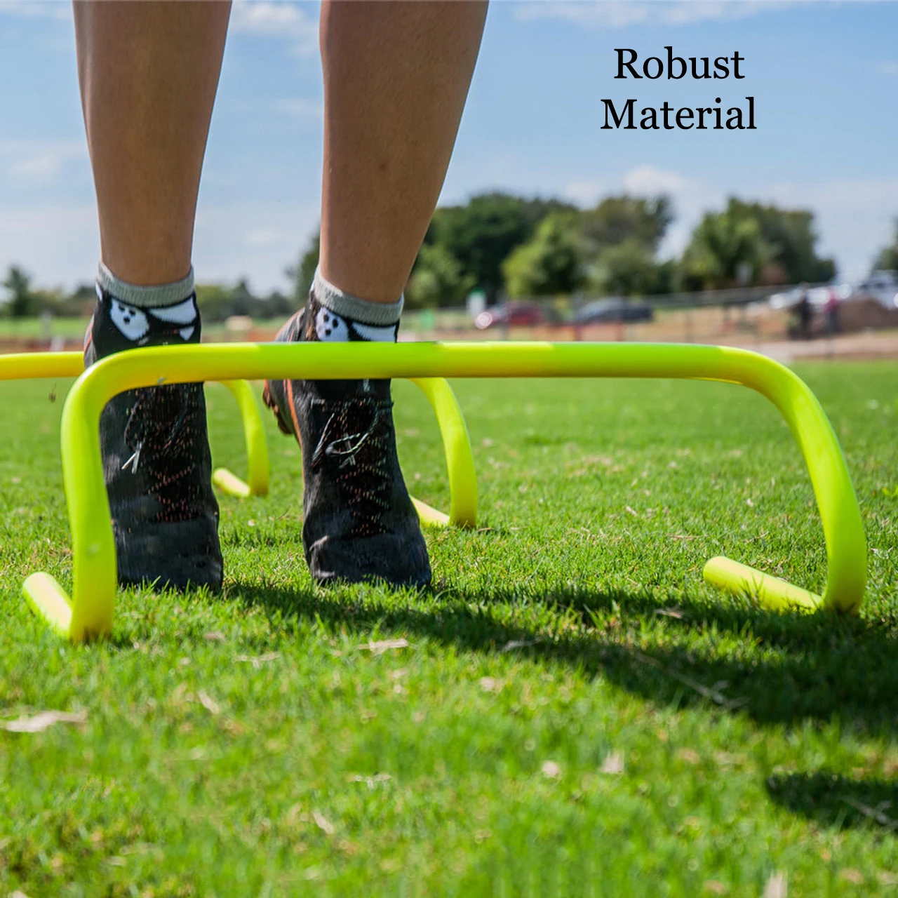 Football Soccer Training Hurdles/speed Agility Equipment With Soccer