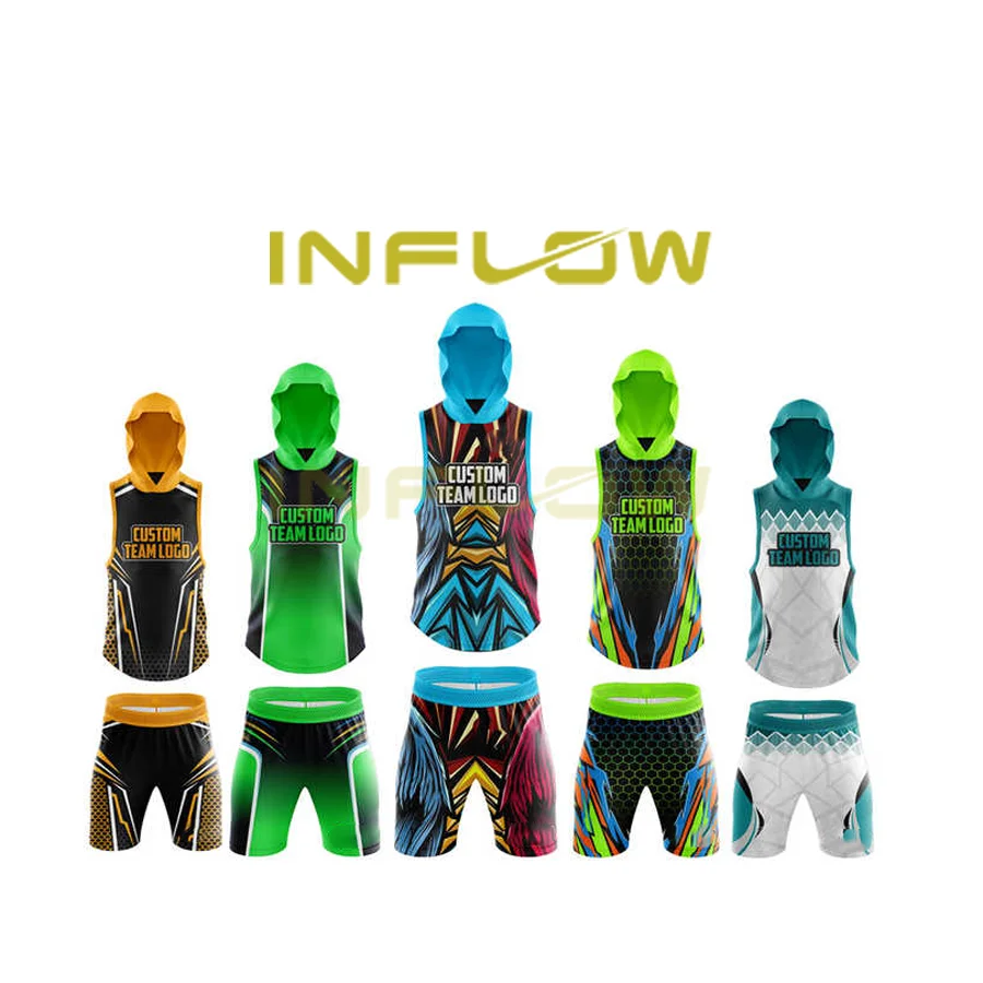 Custom Football Jersey 7V7 Uniforms School Football Sublimated 7on7  Compression on Quality Soccer Jersey