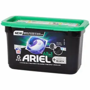 Ariel 3-in-1 Laundry Detergent Pods Stocked Wholesale Supply for Washing Apparel High Efficiency Washing Liquid