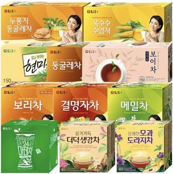 All Korean Brands Traditional Instant Tea Coffee Drink Teabag Tea Wholesales & OEM/ODM Manufacturing Less MOQ available