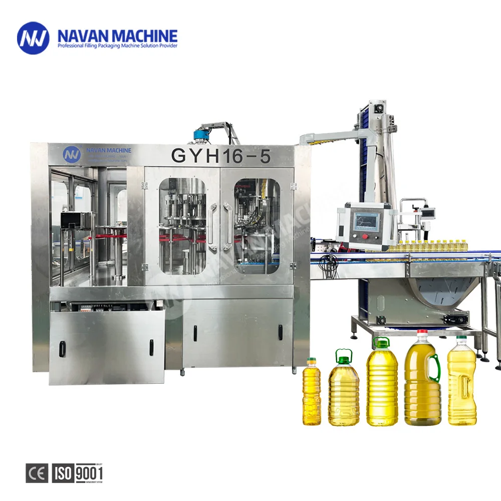 Automatic Palm Vegetable Cooking Edible Oil Filling Capping 2 in 1 Machine