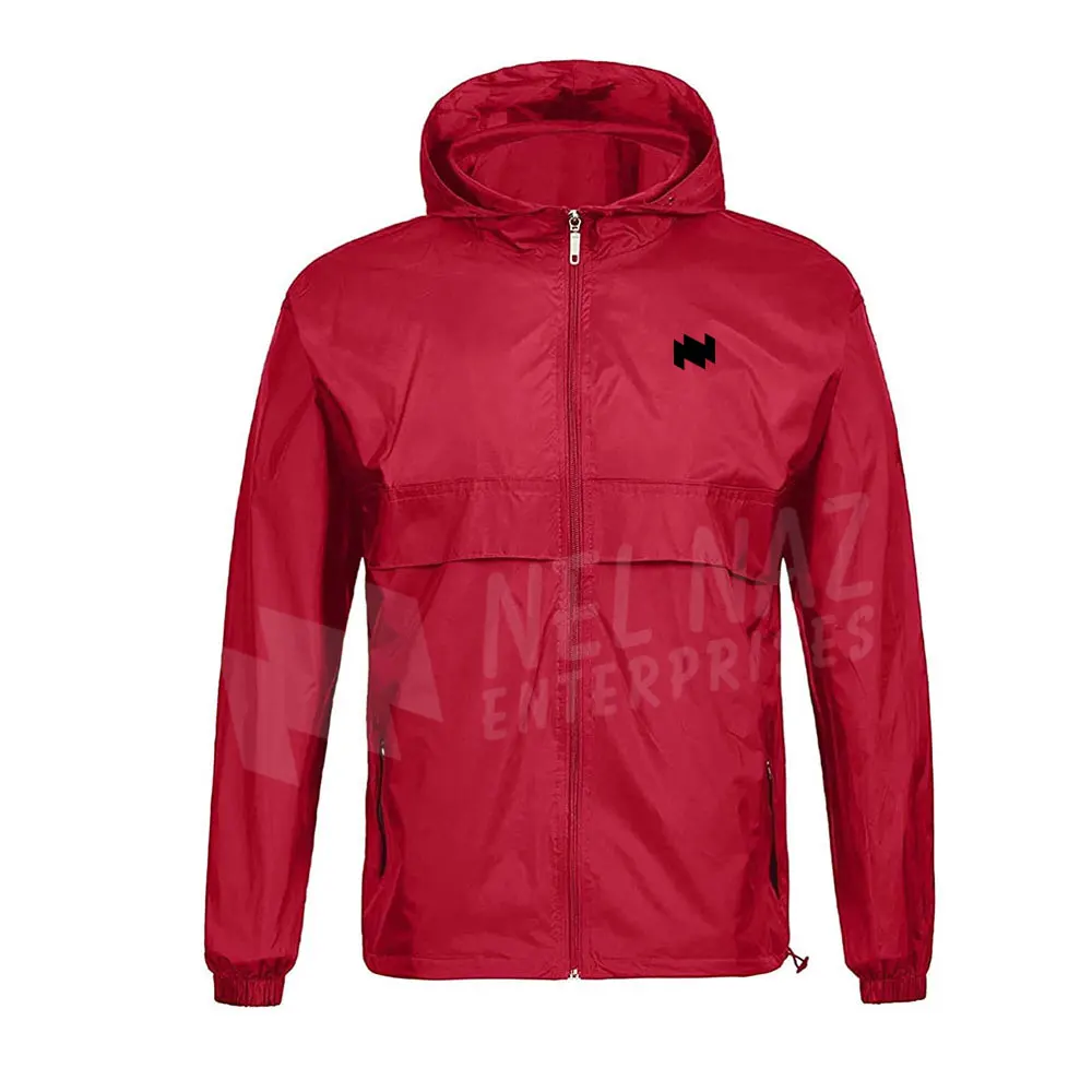 Custom Made Top Quality Windbreaker Jackets Comfortable And Plus Size