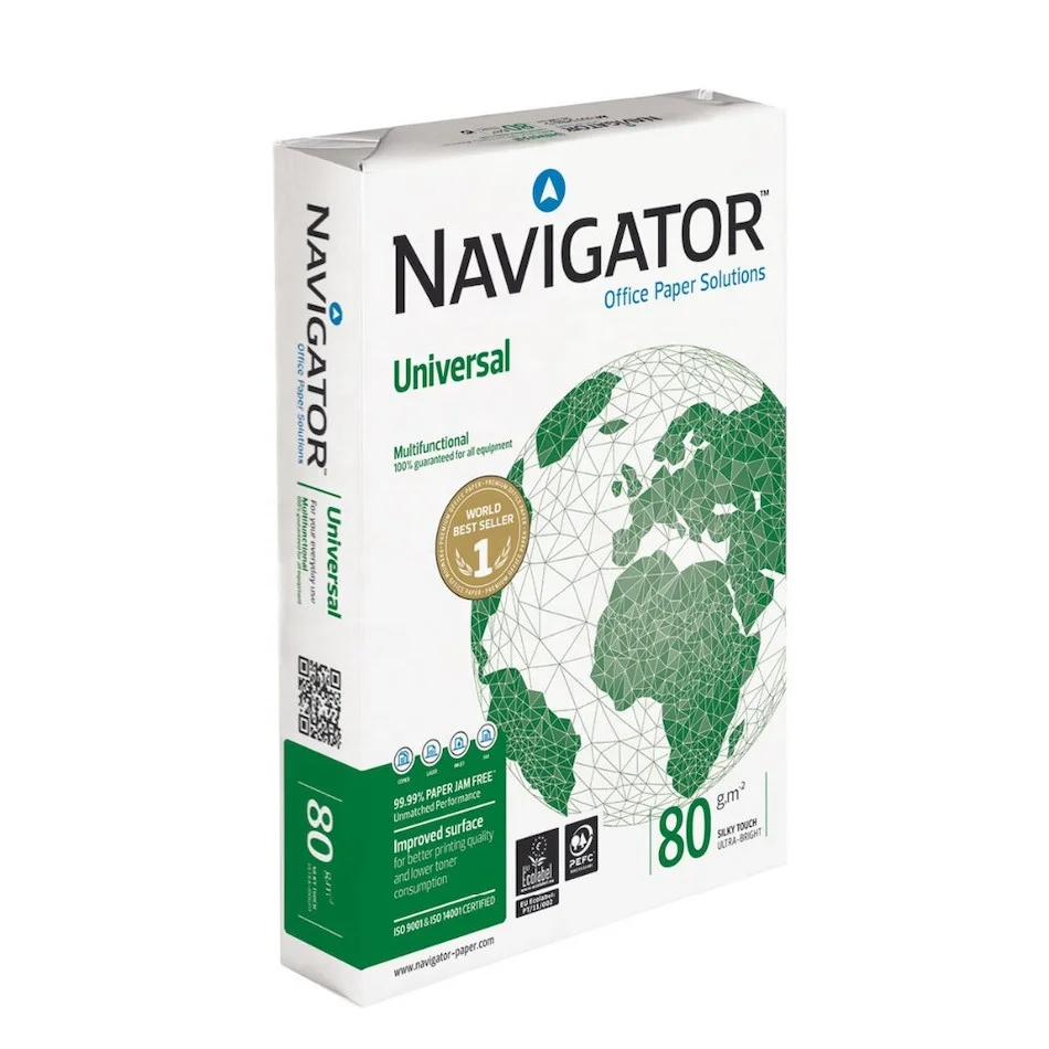 Best High Quality Navigator A4 Copy Paper in 80GSM 75GSM 70GSM Now Available from Top Suppliers