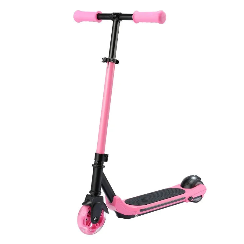 UK Stock Flash Wheel Adjustable Scooter Kids Light Weight Children Steel 10 Years Old Boy Electric Scooter For Kids 6+