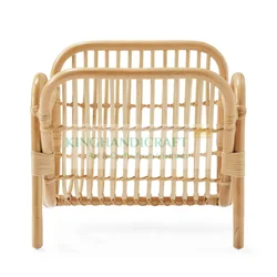 Декоративный держатель для магазинов ручной работы из ротанга органайзер газет и витрин натуральный Прочный Плетеный оптовая