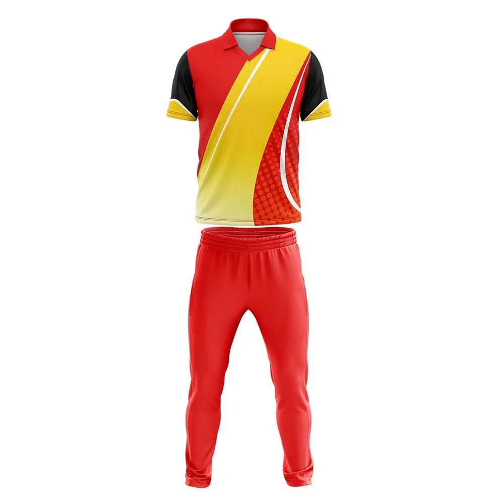 Custom Sublimation Digital Printing Cricket Uniforms Pakistan Winning Cricket Worldcup Jersey With Trouser
