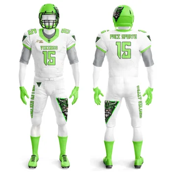 Custom Tackle Twill Embroidery American Football Jerseys