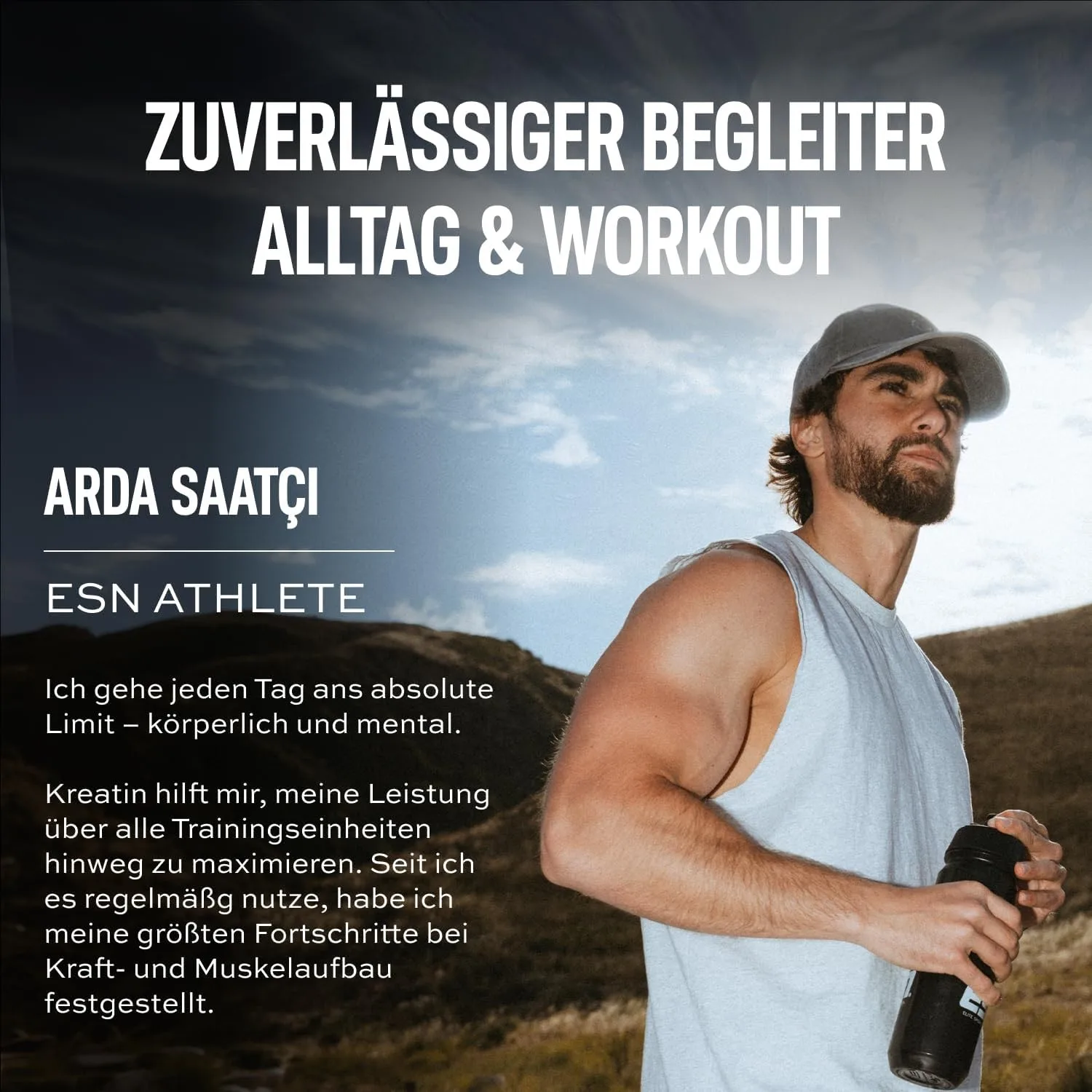 Arda Saatci ESN Athlete - Zuverlässiger Begleiter Alltag und Workout