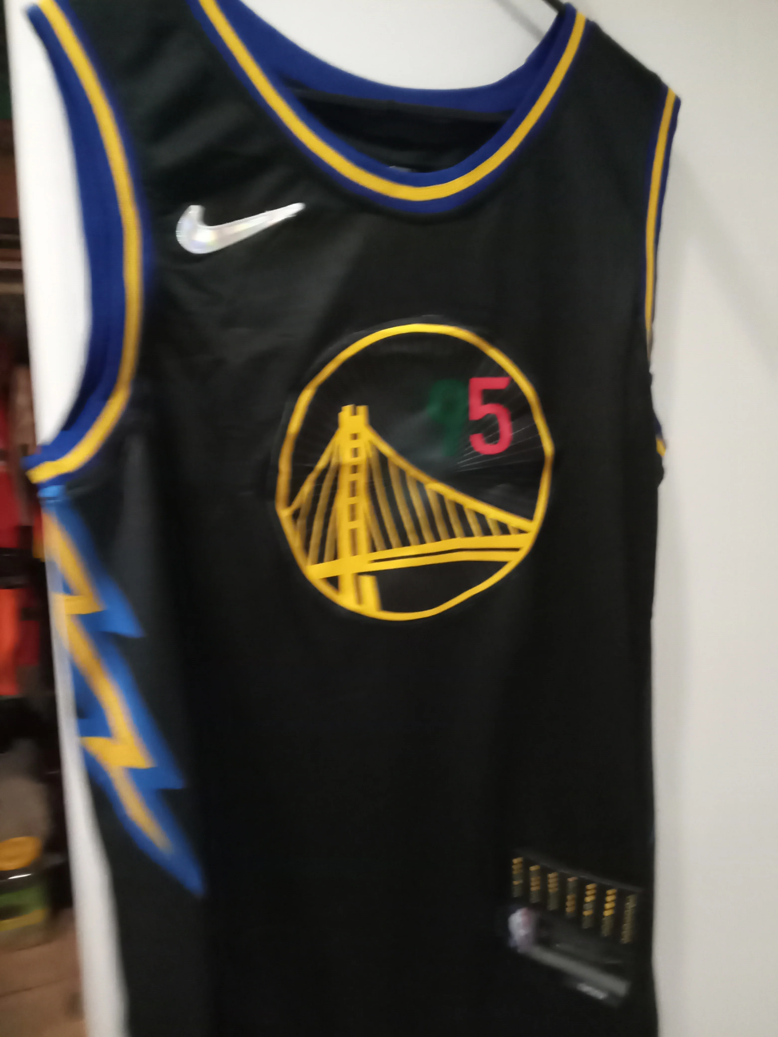 Juan Toscano-Anderson Golden State Warriors Champions Patch Jersey – -  Bustlight