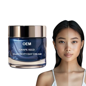 OEM Private Label Skincare Product Grape Seed Day Cream Hydrating Moisturizing Whitening Anti-Wrinkle Day Cream