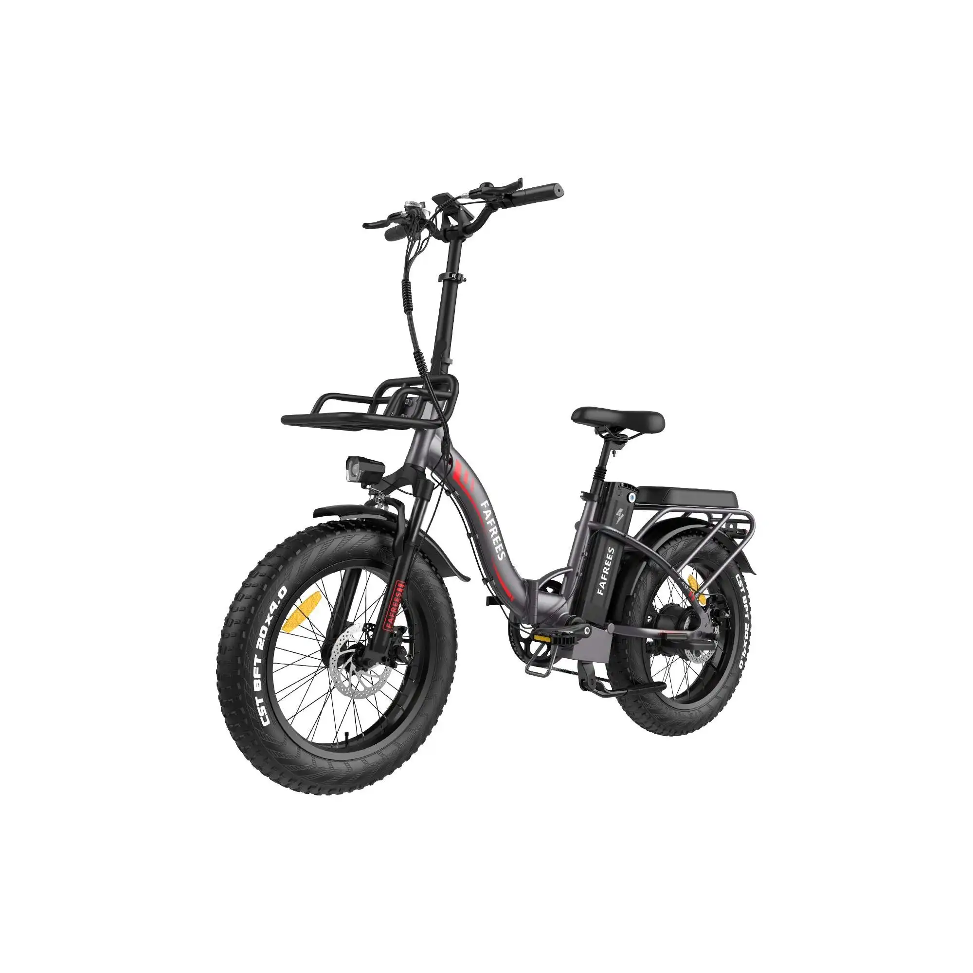 Fafrees F20 Max Electric Folding Bike with Integrated 7-Speed Lithium Battery Aluminum Alloy Frame Free Shipping UK Product