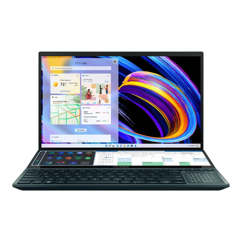 ORIGINAL Sales For ASUS ZenBook Pro Duo UX581 Laptop 15.6 4K UHD NanoEdge Touch Display Intel Core I9-10980HK 32GB RAM 1TB SSD