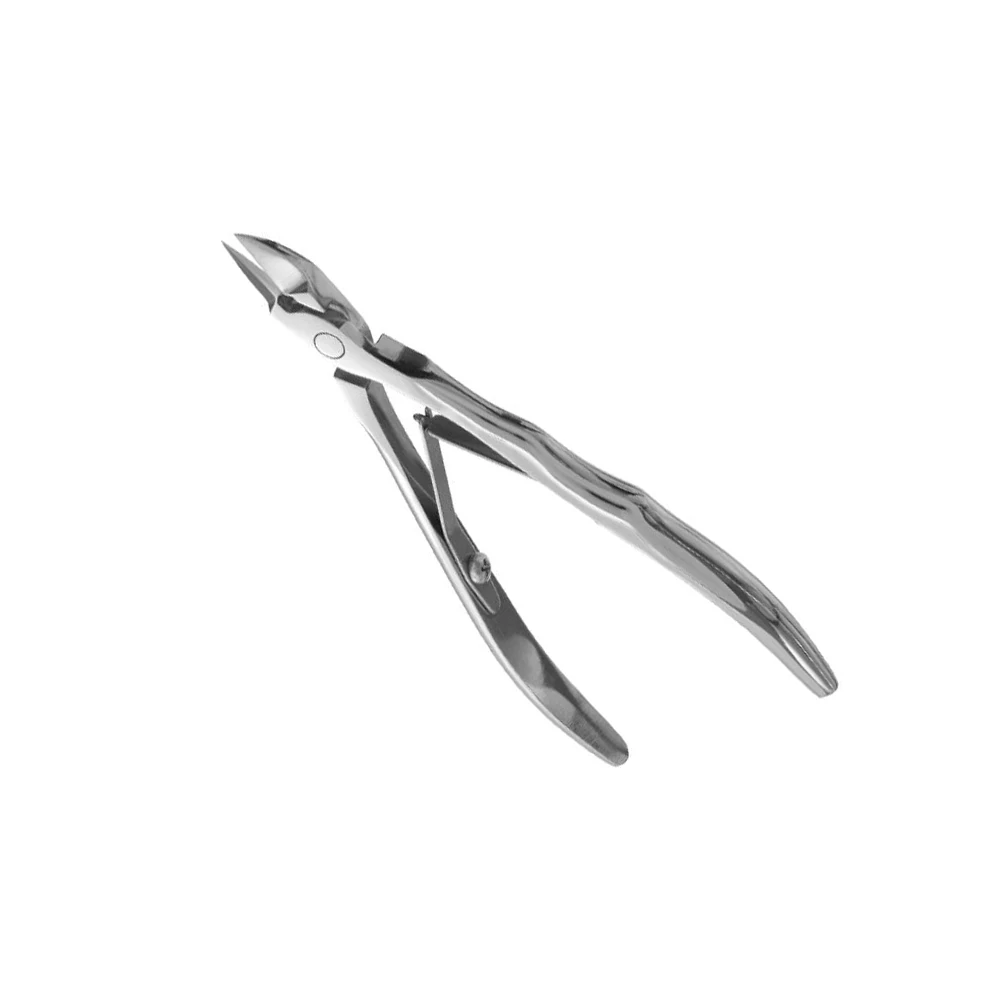 Russian Cuticle Nippers 12 mm Tip Stainless Steel Toenail Remover Extremely Sharp Cutter Pedicure Manicure Nipper for Beauty