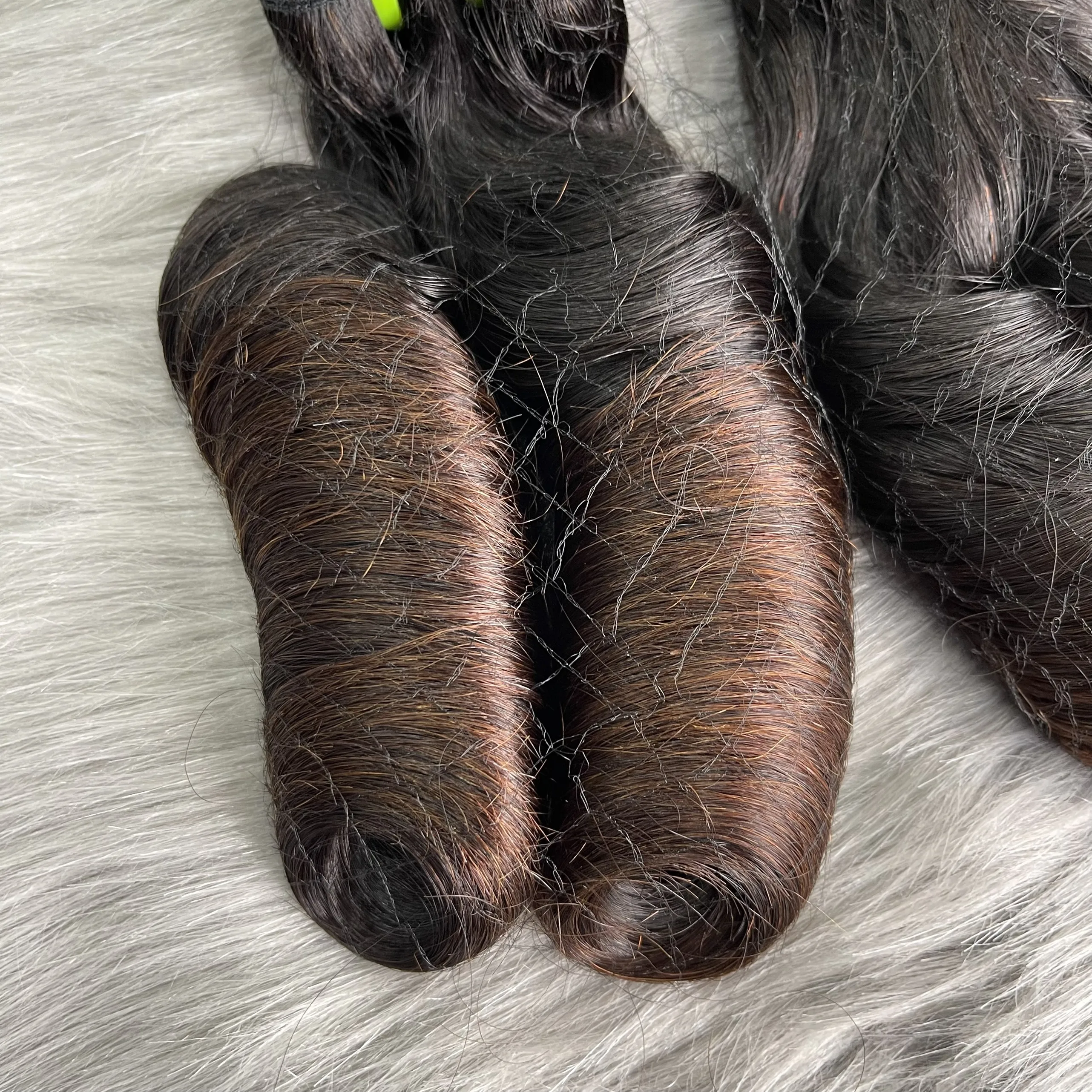 Wholesale Spring Twist Braiding Hair Extensions for Black Women Human Hair Crochet with Curly Ends Wave Style Price!