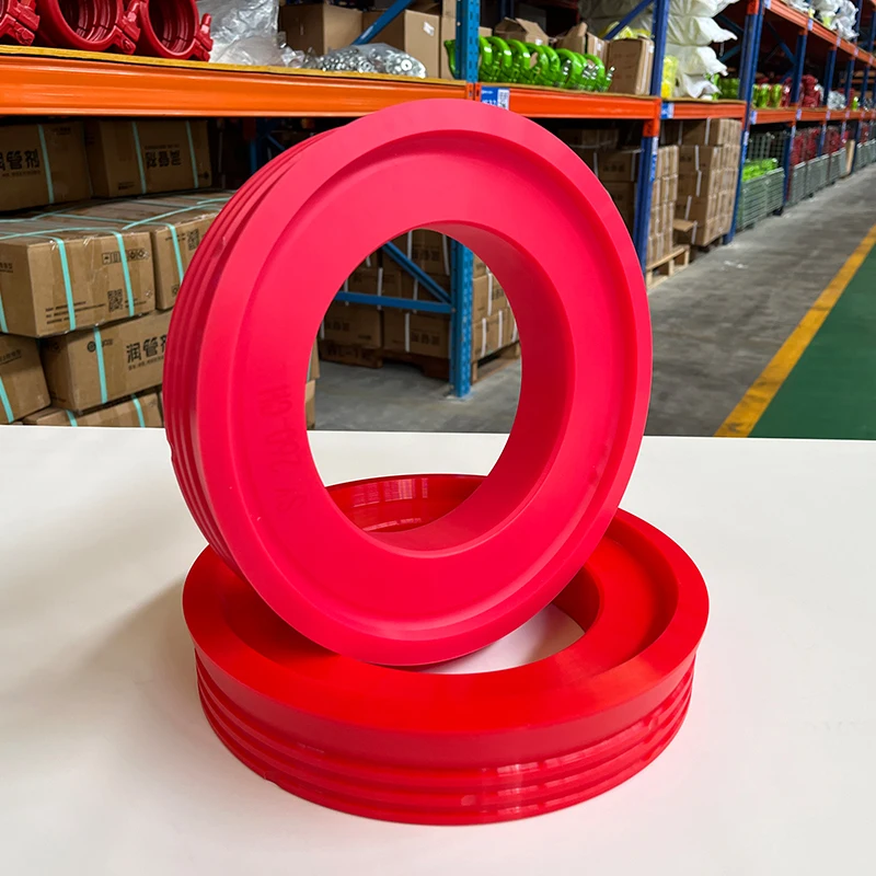 DN200 Polyurethane Piston Seal with Mechanical Strength for Concrete Pump Application OEM Standard