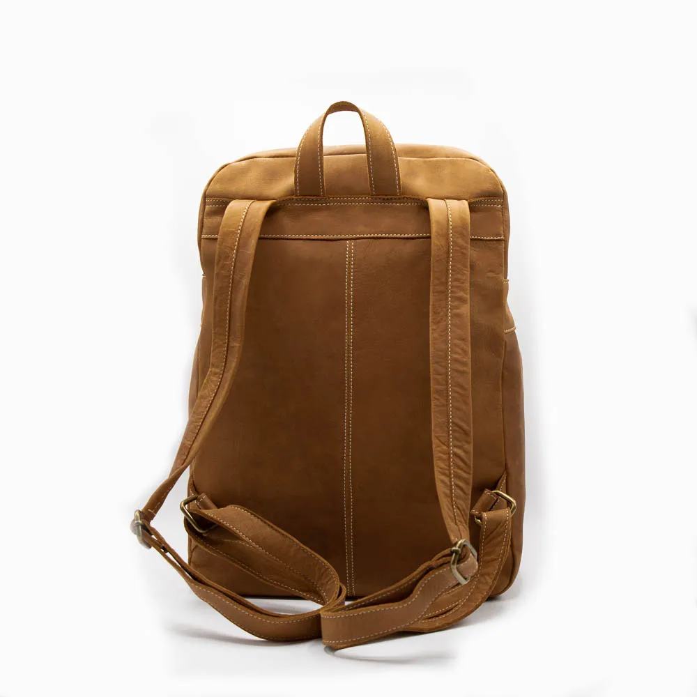 Genuine Leather Shoulder Strap Backpack For Work And Free Time With ...