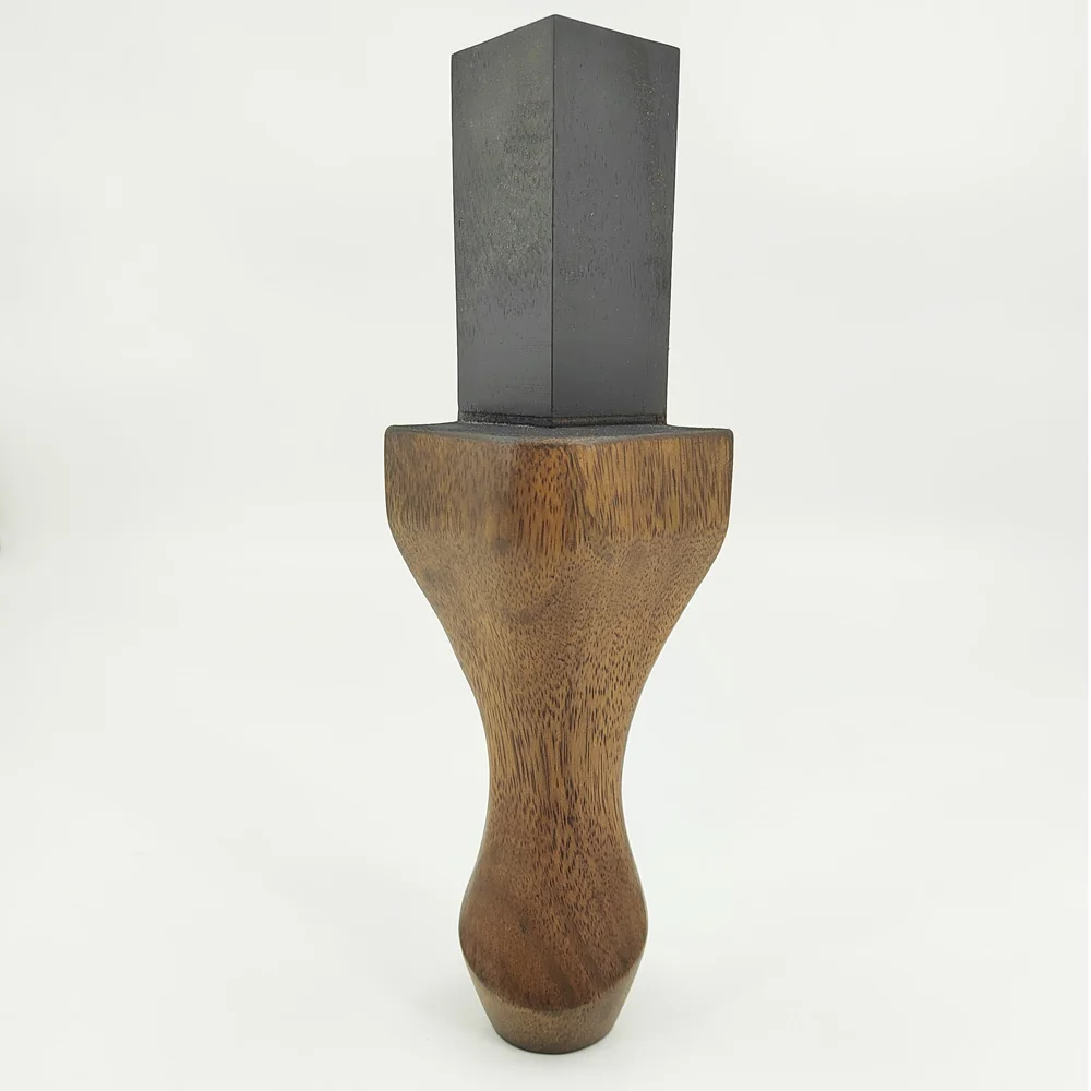 Cambodia Factory Exclusive Quality Various Color Chair Feet Full Size Replacement Wooden Chair Feet For Furniture Parts
