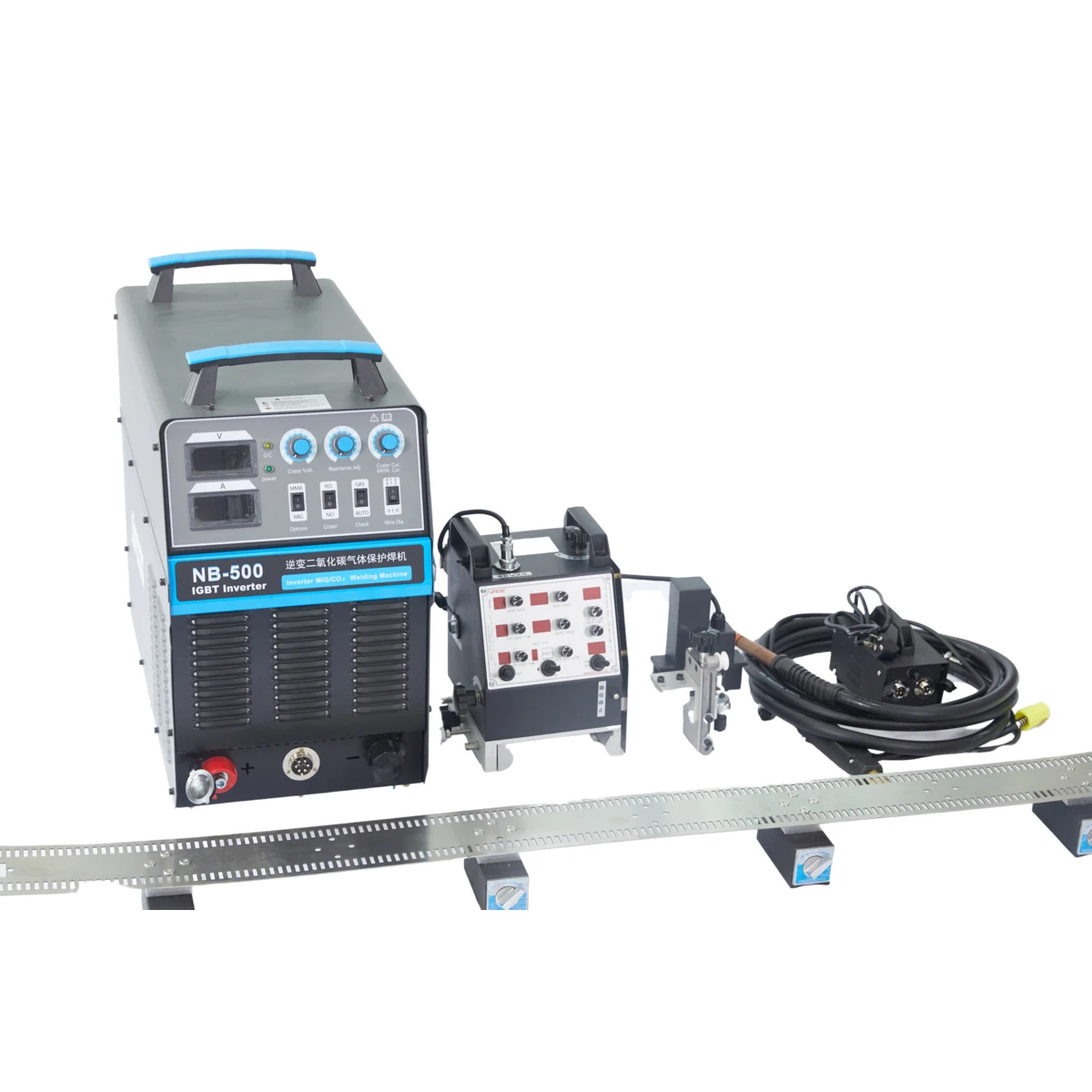 Horizontal and Vertical Seam Welding Machine with MIG Welder Power Source