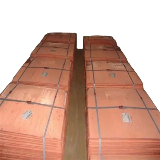 Factory Price Copper Cathodes Plates Sheetcopper Ingot Copper Gold Plated Copper Sheet Cheap 4978