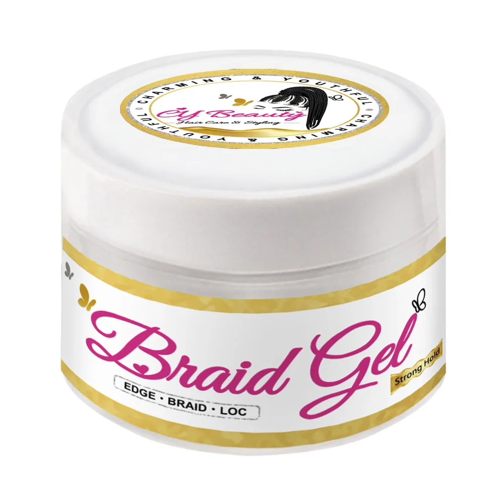 Extra Hold Edge Control Private Label Instant Control Edge Control 4C Hair Wig Braid Gel