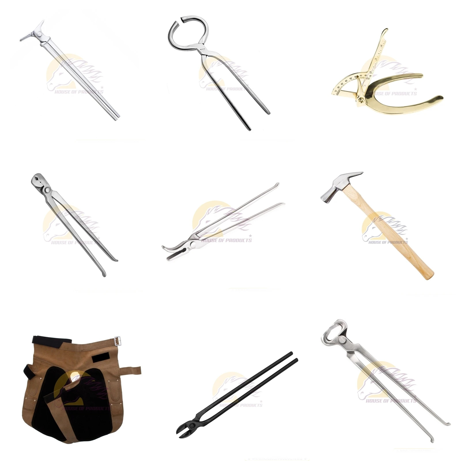 Farrier Tools Kit Professional Farriers Horse Tools Hoof Trimming Tool