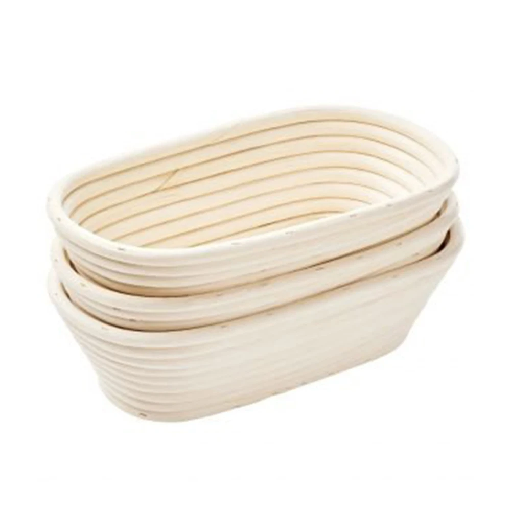 Rattan Baking Bread Proofing Basket Set Round Basket Made In Vietnam Buy Bread Proofing Basket