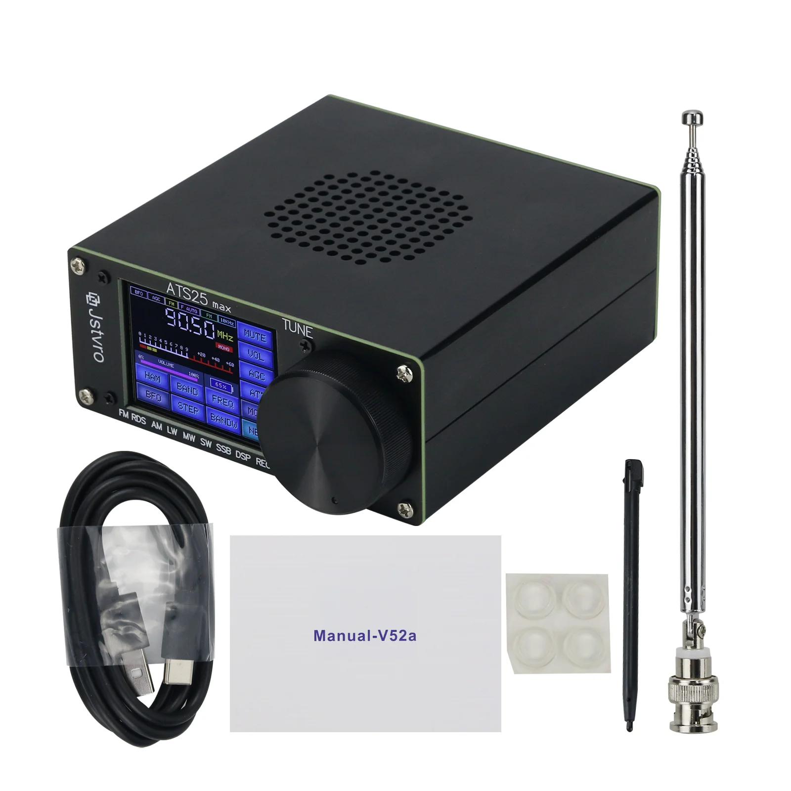 Wholesale ATS-25 Si4732フルバンドラジオ受信機FMLW (MWおよびSW