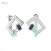 Aquamarine & Blue Sapphire