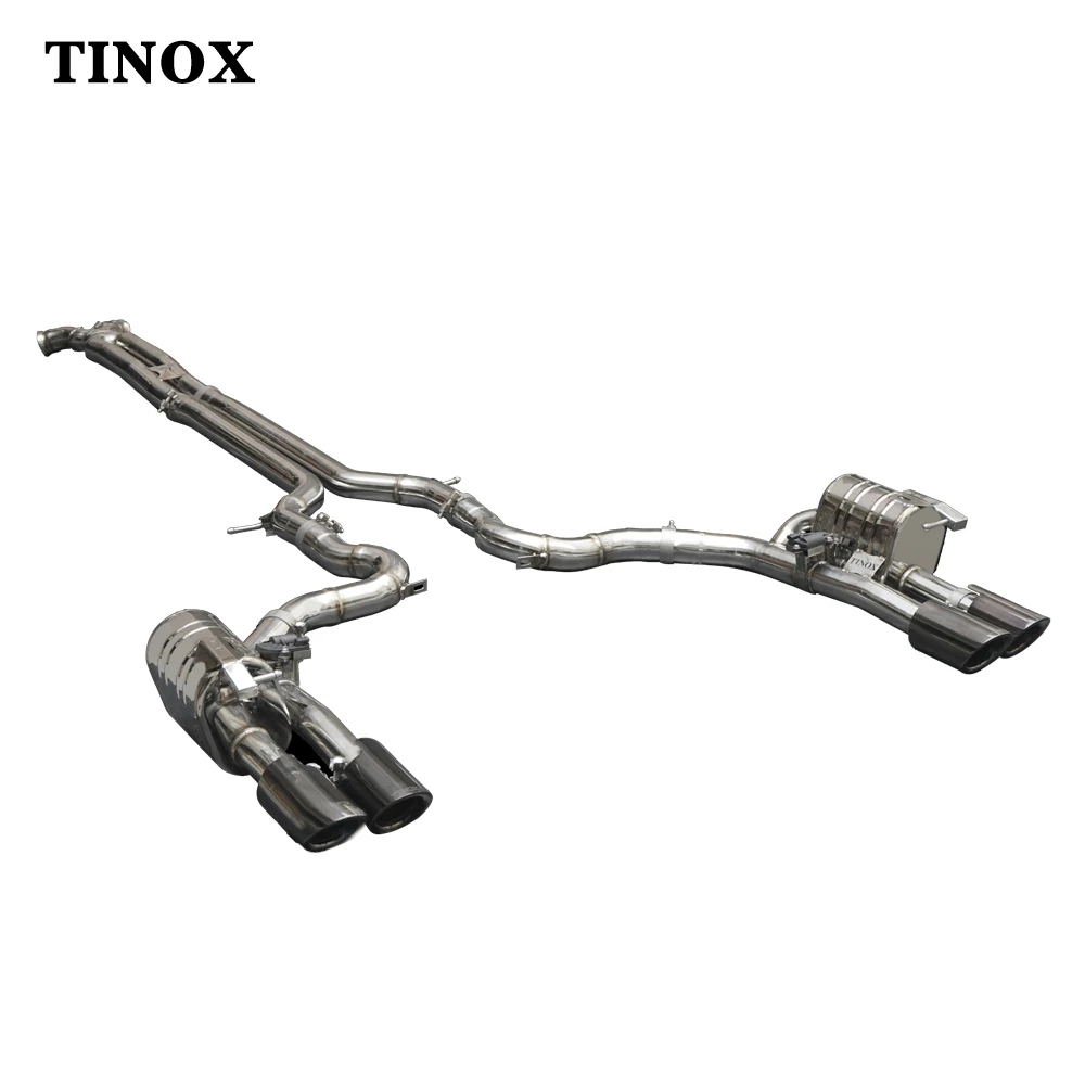 Stainless Steel Highperformance Valvetronic Catback Exhaust Pipes For