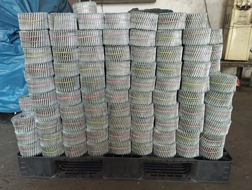 OEM ODE Customized Coil Nail Smooth Spiral Shank Manufactured in India at Wholesale Price Available for Sale