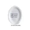 10" oval Plate