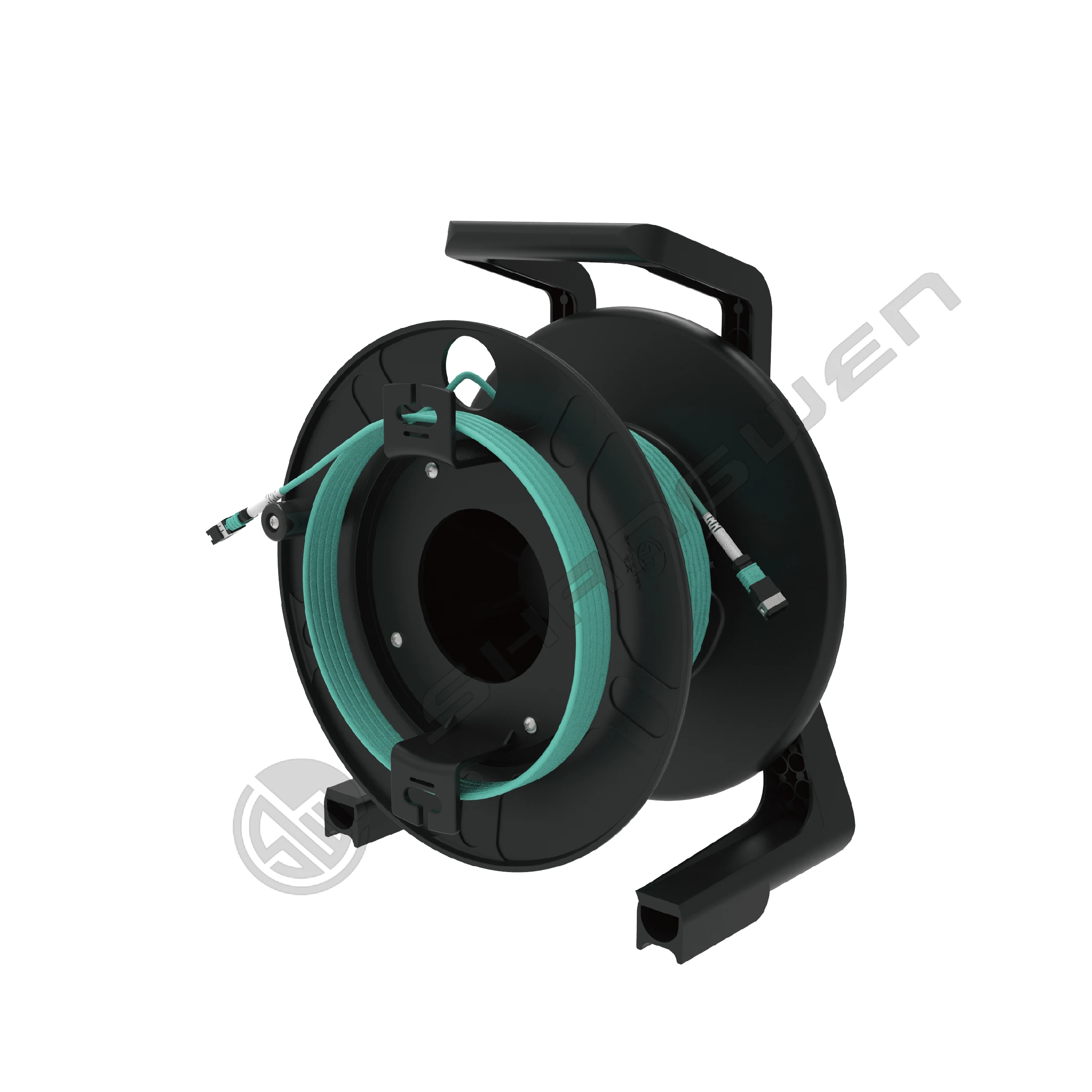 TPU Armored Jumper LC FC SC ST singlemode Fiber Optic OM3 convert Detachable 8K Fiber Optic HD data MPO Cable Kit