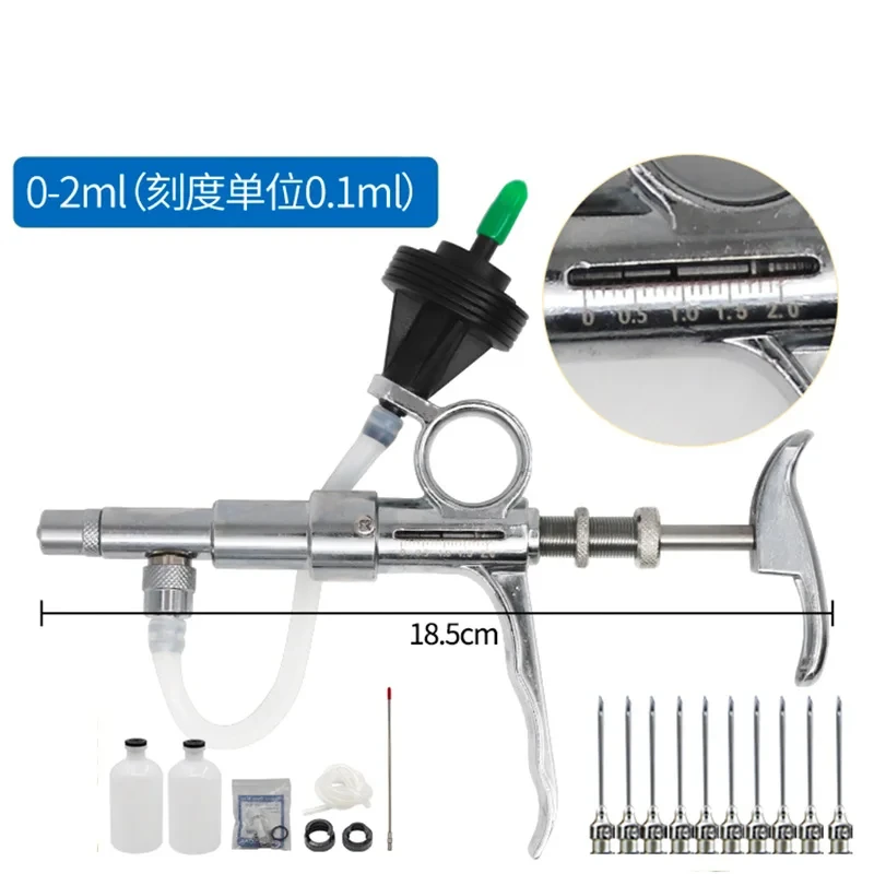 High Quality Continuous Syringe Tools Metal Automatic Syringe Injector ...