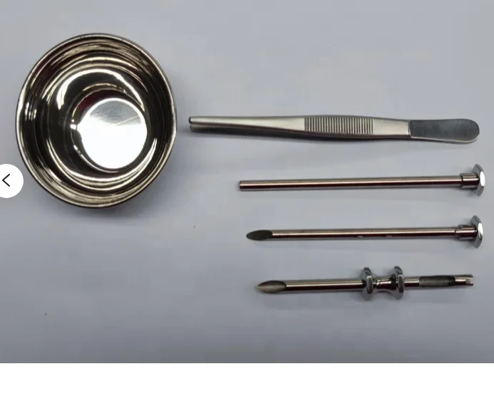 HRT Trocar 3.5 mm and 4.5 mm Hormone Replacement Pellet Insertion Kit Stainless Steel Medical Grade 304 Best Seller in Low Price