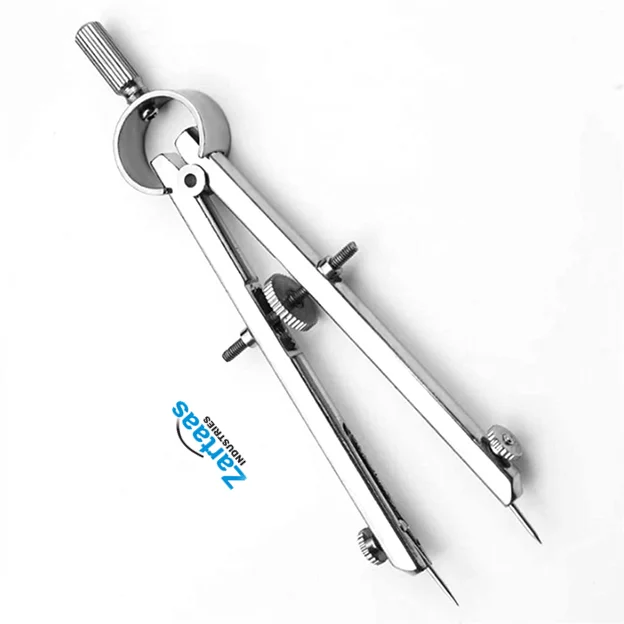 High Quality Stainless Steel Spring Bow Divider 6" Radius Gauge Dental Instruments Manufacturer and Exporter