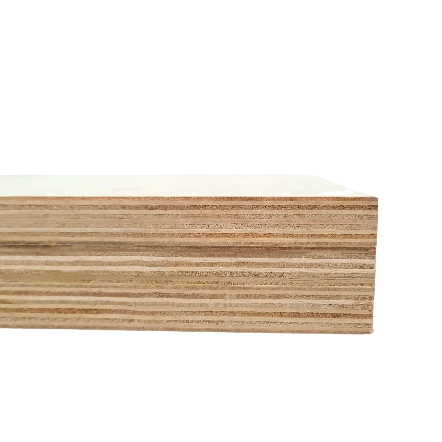 White Melamine Wood Grain Melamine Faced Plywood 15mm 18mm Carb P2 E0
