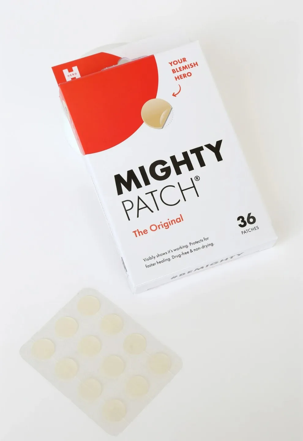 Hot Selling Mighty Patches From Hero Cosmetics Hydrocolloid Acne Pimple