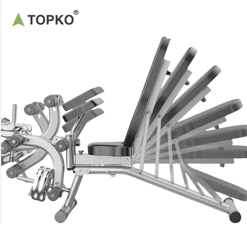 TOPKO Multifunctional Dumbbell Stool Sit up Home Fitness Dumbbell Bench Gym Fitness Training Dumbbell Bench Press
